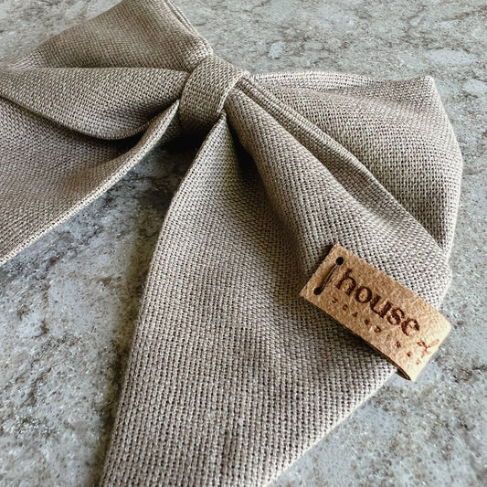 Sailor Bow - Hazelnut Dog Bow Tie