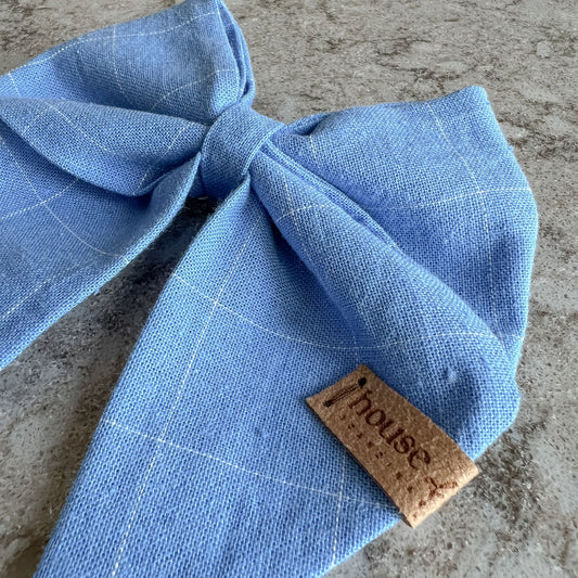 Sailor Bow - Lake Blue Dog Bow Tie