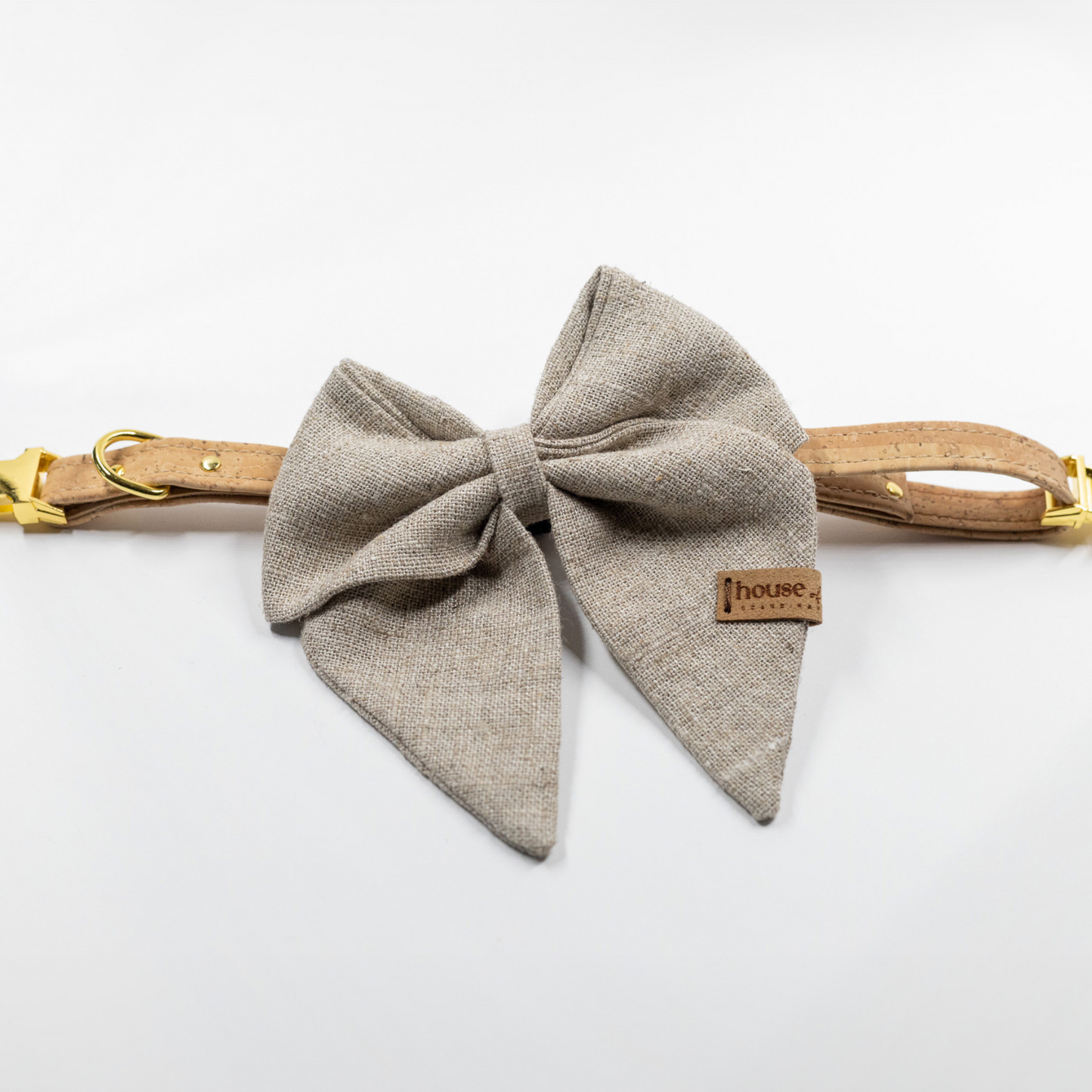 Sailor Bow - Wheat Dog Bow Tie